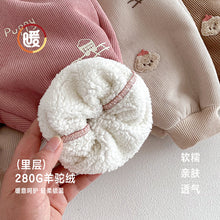 Load image into Gallery viewer, ZDK5281PA-冬季加絨涂鴉貼標休閒長褲
