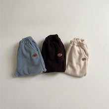 將圖片載入圖庫檢視器 Y5533PA-秋冬雙面絨童褲｜保暖字母款
