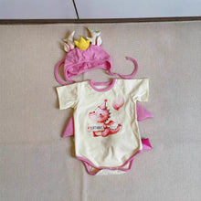 將圖片載入圖庫檢視器 8130LS-萬聖節恐龍造型包屁衣+帽子【純棉】
