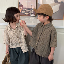 Load image into Gallery viewer, 25X21SE-夏季｜碎花森系｜短袖襯衫
