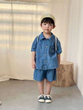 將圖片載入圖庫檢視器 XQ260836TG-夏季牛仔兄妹套裝
