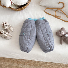 Load image into Gallery viewer, ZDK5262PA-冬季加厚絎線工裝棉褲
