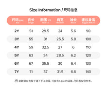 Load image into Gallery viewer, S3056DS-夏日女童貼布繡短袖牛仔裙
