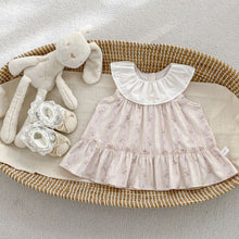 Load image into Gallery viewer, H10695DS-夏季｜娃娃領碎花｜連衣裙
