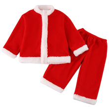 將圖片載入圖庫檢視器 DQ250655TG-秋冬季聖誕老人造型表演服套裝
