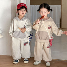 Load image into Gallery viewer, CZ260695TG春秋運動套裝｜衛衣衛褲組
