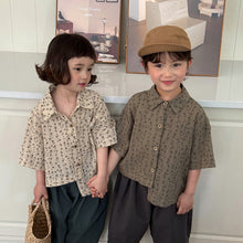 Load image into Gallery viewer, 25X21SE-夏季｜碎花森系｜短袖襯衫
