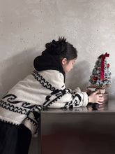 將圖片載入圖庫檢視器 2025D246SE-冬季韓版羊羔絨夾棉加厚拼色連帽外套
