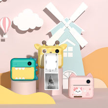 Load image into Gallery viewer, 51502AC-Children&#39;s HD camera Polaroid digital camera educational toy can take pictures and print holiday gifts 
