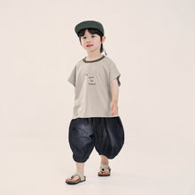 Load image into Gallery viewer, S097SE-夏日撞色圓領短袖上衣
