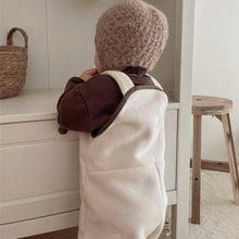 將圖片載入圖庫檢視器 Y5532LS-秋冬雙面毛絨背帶褲｜大口袋撞邊
