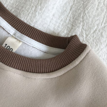 Load image into Gallery viewer, DZ250642TG-秋冬季動物拼布加絨運動兩件套裝
