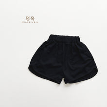 將圖片載入圖庫檢視器 23076PA-夏季｜竹節棉清涼｜男女童五分短褲
