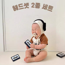將圖片載入圖庫檢視器 70113LS-夏季韓版小DJ印花造型包屁衣+帽
