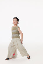 Load image into Gallery viewer, BB2612PCW-夏季｜條紋一字領｜短袖上衣
