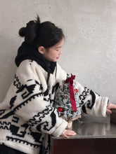 將圖片載入圖庫檢視器 2025D246SE-冬季韓版羊羔絨夾棉加厚拼色連帽外套
