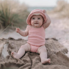 Load image into Gallery viewer, MY9501LS-Summer baby pure cotton braided sling knitted bodysuit 
