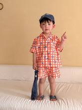 將圖片載入圖庫檢視器 XQ260990TG-夏季｜海邊度假｜兄妹套裝
