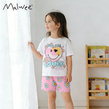 將圖片載入圖庫檢視器 111076JG-夏季女童休閒睡衣套裝
