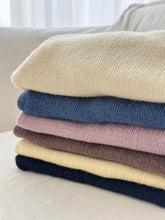 將圖片載入圖庫檢視器 2025Q79SE-秋冬季百搭針織多色毛衣
