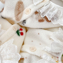 將圖片載入圖庫檢視器 H10631TG-冬季花邊加絨家居二件套裝
