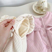 將圖片載入圖庫檢視器 H10669SE-冬季加絨蝴蝶結馬甲&amp;刷絨上衣&amp;喇叭長褲
