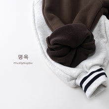 將圖片載入圖庫檢視器 25229PA-冬季SUNDAY刷絨束腳厚棉質長褲
