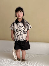 將圖片載入圖庫檢視器 XQ260753TG-夏季襯衫背心兄妹套裝
