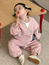 將圖片載入圖庫檢視器 CZ260849TG-春秋季假兩件運動休閒兩件套
