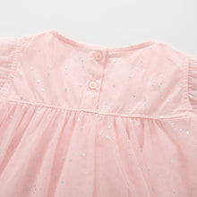 將圖片載入圖庫檢視器 9357DS-夏季紗裙圓領連衣裙
