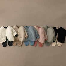 將圖片載入圖庫檢視器 Y7336SE-秋冬薄棉外套｜時尚開衫
