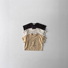 Load image into Gallery viewer, 51417SE-Summer bear print crew neck top 
