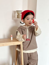 將圖片載入圖庫檢視器 CZ260890TG-春秋季連帽辦拉鍊背心休閒三件套裝
