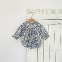 Load image into Gallery viewer, Y9615LS-春夏｜包屁衣｜碎花荷葉領
