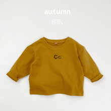 將圖片載入圖庫檢視器 1557SE秋季純棉字母長袖上衣
