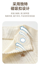 將圖片載入圖庫檢視器 HC031SSLS-北歐風嬰幼兒磁吸釦長袖連體包屁
