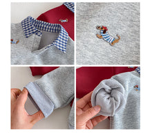 將圖片載入圖庫檢視器 ZDY5661SE-冬季翻領拜年衛衣｜加絨套頭上衣
