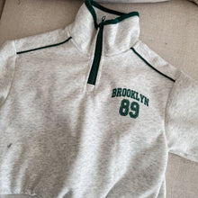 將圖片載入圖庫檢視器 CZ260694TG-春秋季拉鍊立領寬鬆運動兩件套
