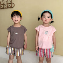 將圖片載入圖庫檢視器 XZ260886TG-夏季運動風背心短褲套裝
