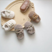 將圖片載入圖庫檢視器 X986AC-冬季加絨毛毛保暖軟底鞋
