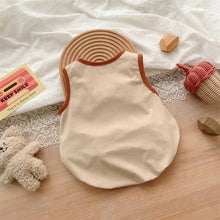 Load image into Gallery viewer, 2402423LS-Summer sleeveless dog triangle romper 
