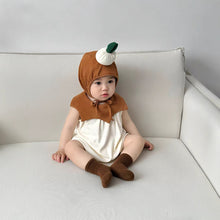 Load image into Gallery viewer, 51406LS-Summer Korean Onion Shape Sleeveless Bodysuit + Hat 
