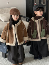 將圖片載入圖庫檢視器 25D18SE-冬季複合式皮毛一體外套
