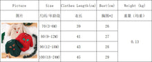 將圖片載入圖庫檢視器 CXQ7LS-秋冬歐美聖誕節嬰兒可愛小鹿刺繡毛絨三角包屁衣
