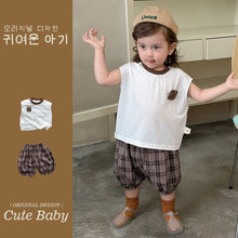 Load image into Gallery viewer, M627081TG-夏季｜波點印花｜短褲套裝
