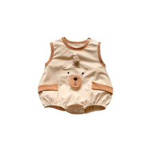 Load image into Gallery viewer, 2402663LS-Summer cartoon bear sleeveless vest 
