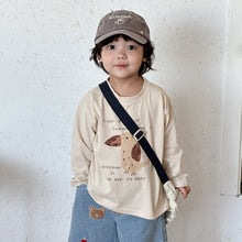 Load image into Gallery viewer, CX260830SE-春秋純棉長袖上衣｜卡通印花T恤
