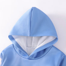 Load image into Gallery viewer, K2110TG-Little maven秋季可愛兔子刷绒連帽長袖兩件套
