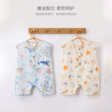 將圖片載入圖庫檢視器 D24422LS-夏季純棉無袖背心爬服
