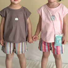 將圖片載入圖庫檢視器 XZ260886TG-夏季運動風背心短褲套裝
